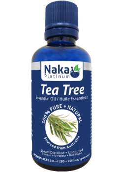100% Pure Tea Tree Essential Oil - 50ml + BONUS