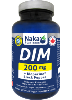 DIM 200mg + Bioperine - 150 V-Caps