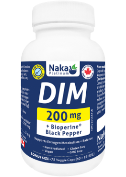 DIM 200mg + Bioperine - 75 V-Caps