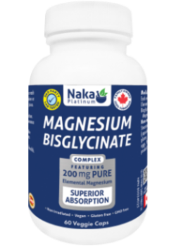 Magnesium Bisglycinate Complex 200mg - 60 V-Caps