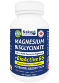 Magnesium Bisglycinate 200mg + BioActive B-6 - 60 V-Caps
