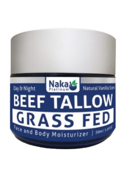Beef Tallow Face & Body Moisturizer (Vanilla) - 50ml