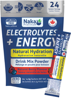 Electrolytes + Energy (Natural Berry) - 24 Sachets + BONUS