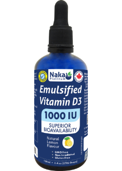 Emulsified Vitamin D 1,000iu - 100ml + BONUS