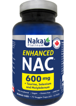 Enhanced NAC 600mg - 75 V-Caps