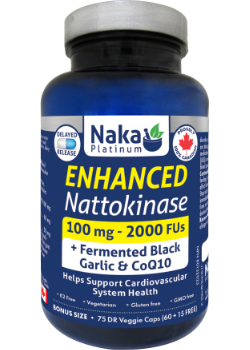 Enhanced Nattokinase 100mg - 75 DR V-Caps