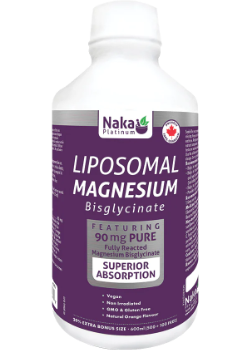 Liposomal Magnesium Bisglycinate 90mg - 600ml + BONUS