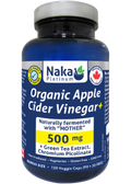 Organic Apple Cider Vinegar+ 500mg - 120 V-Caps