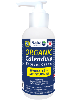 Organic Calendula Topical Cream - 120ml