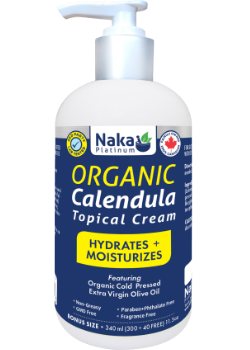 Organic Calendula Topical Cream - 340ml