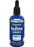 Organic Iodine Drops 800mcg - 100ml + BONUS