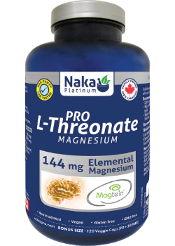 Platinum Pro L-Threonate Magnesium 144mg - 120 V-Caps + BONUS