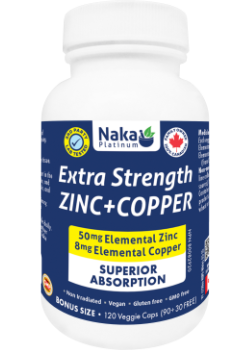 Zinc+ Copper (Extra Strength) - 120 V-Caps