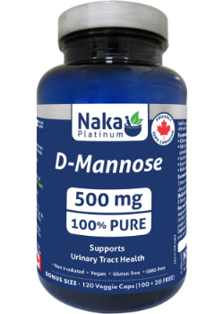 D-Mannose 500mg - 120 V-Caps