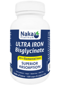 Ultra Iron Bisglycinate 25mg Elemental Iron - 120 V-Caps