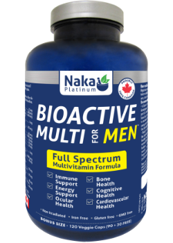 BioActive Multi Men - 120 V-Caps + BONUS
