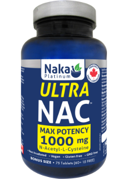 Ultra NAC Max Potency 1,000mg - 75 Tabs