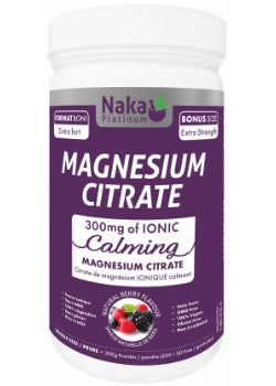Platinum Magnesium Citrate 300mg (Natural Berry) - 300g + BONUS