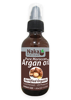 100% Pure Moroccan Argan Oil - 50 + 10ml BONUS