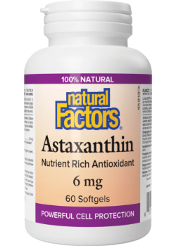 Astaxanthin 6mg - 60 Softgels