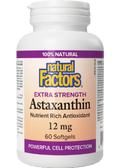 Astaxanthin Extra Strength 12mg - 60 Softgels