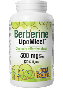 Berberine LipoMicel 500mg - 120 Softgels