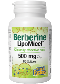 Berberine LipoMicel 500mg - 60 Softgels