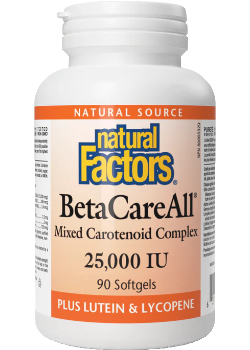 BetaCareAll 25,000iu - 90 Softgels
