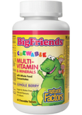 Big Friends Chewable Multi-Vitamin & Minerals (Jungle Berry) - 60 Chew Tabs + BONUS