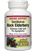 Black Elderberry Extract 100mg - 60 Softgels