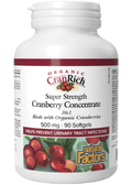 CranRich Super Strength Cranberry (Organic) 500mg - 90 Softgels