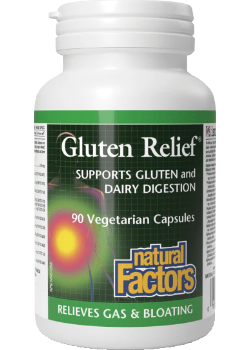 Gluten Relief - 90 V-Caps + BONUS
