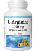 L-Arginine 1,000mg - 90 Tabs