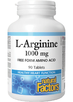 L-Arginine 1,000mg - 90 Tabs