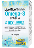 LipoMicel Matrix Omega-3 EPA/DHA - 120 Softgels