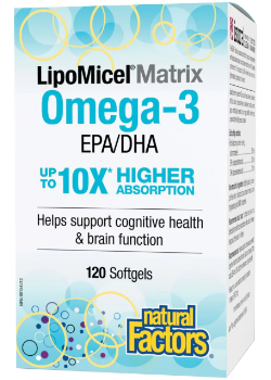LipoMicel Matrix Omega-3 EPA/DHA - 120 Softgels