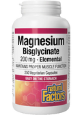 Magnesium Bisglycinate 200mg Elemental - 250 V-Caps + BONUS
