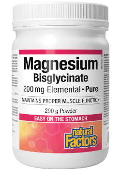 Magnesium Bisglycinate 200mg Pure - 290g