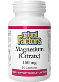 Magnesium Citrate 150mg - 90 Caps + BONUS