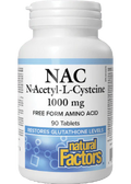 NAC (N-Acetyl-L-Cysteine) 1,000mg - 90 Tabs