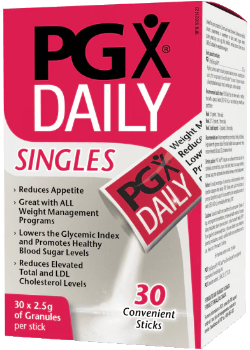 PGX Daily Singles (PGX Fiber Sticks) - 30 x 2.5g
