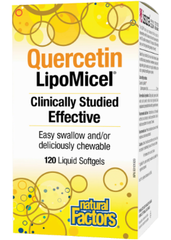 Lipomicel Matrix Quercetin - 120 Liquid Softgels