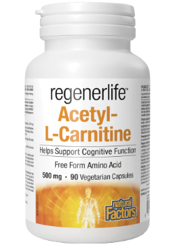 Regenerlife Acetyl-L-Carnitine 500mg - 90 V-Caps