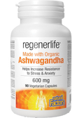 Regenerlife Ashwagandha 600mg (Organic) - 90 V-Caps