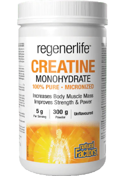 RegenerLife Creatine Monohydrate (Unflavoured) - 300g