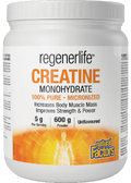 RegenerLife Creatine Monohydrate (Unflavoured) - 600g