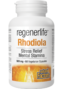 Regenerlife Rhodiola 500mg - 60 V-Caps