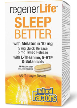 RegenerLife Sleep Better Tri-Layer - 60 Tabs