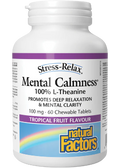 Stress-Relax Mental Calmness - 60 Chew Tabs