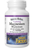Stress-Relax Nighttime Magnesium Bisglycinate - 90 V-Caps